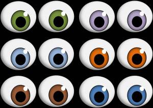Раскраска глаза для детей #15 #53066