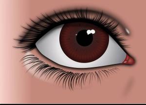 Раскраска глаза для детей #20 #53071