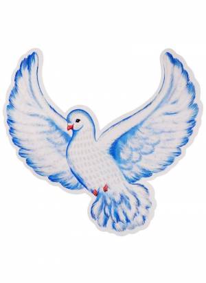 Раскраска голубь мира для детей #17 #53461