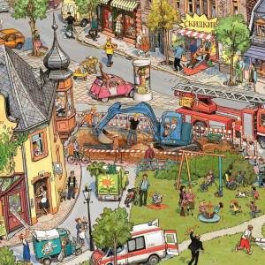 Раскраска город для детей #4 #53730