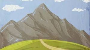 Раскраска горы для детей #18 #53979