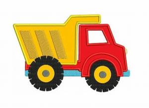 Раскраска грузовик для детей #23 #54350