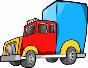 Раскраска грузовик для детей #26 #54353
