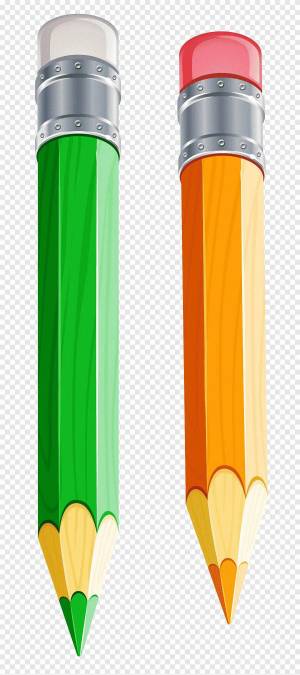 Раскраска два карандаша #1 #55168