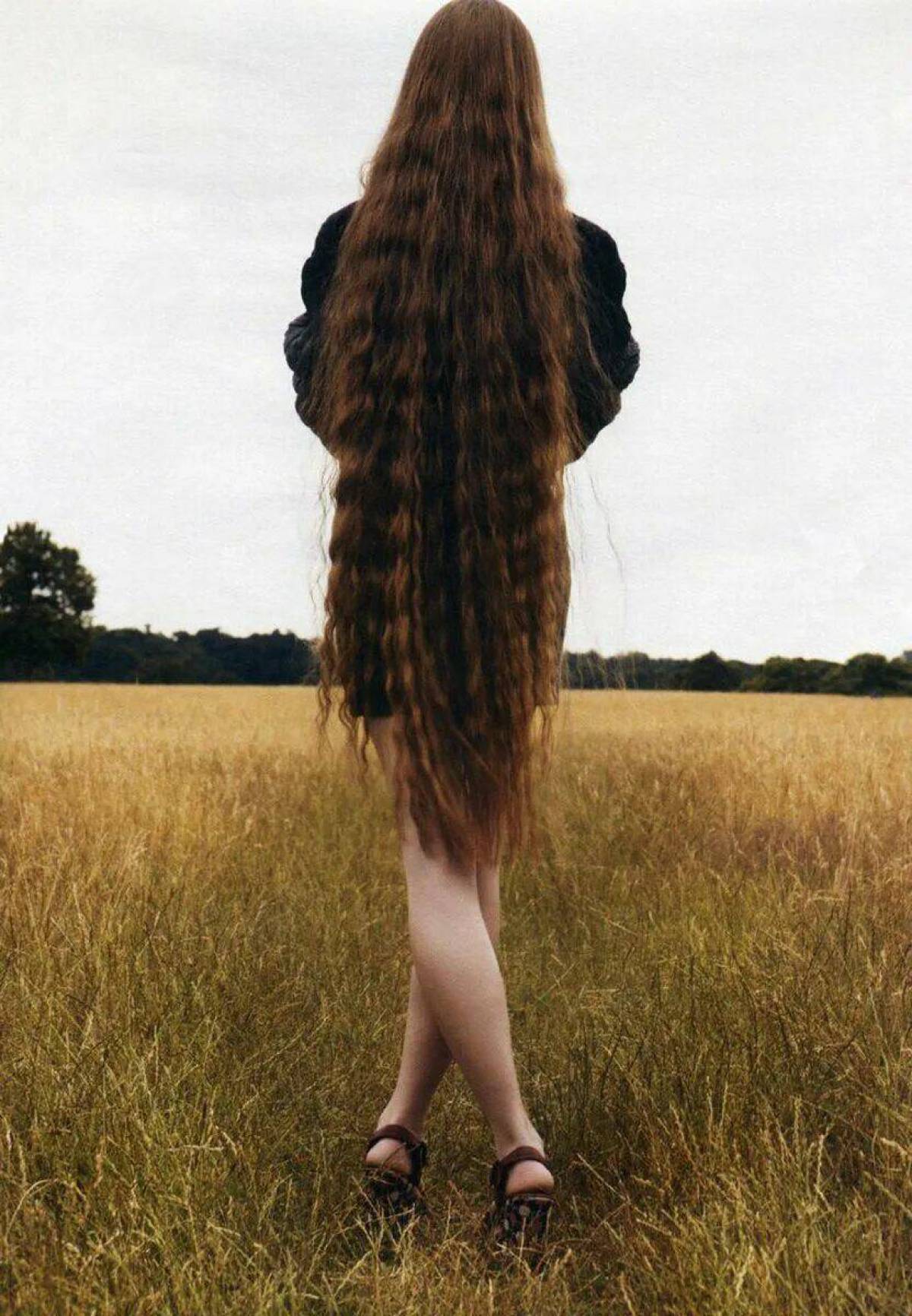 Девочки с длинными волосами #2