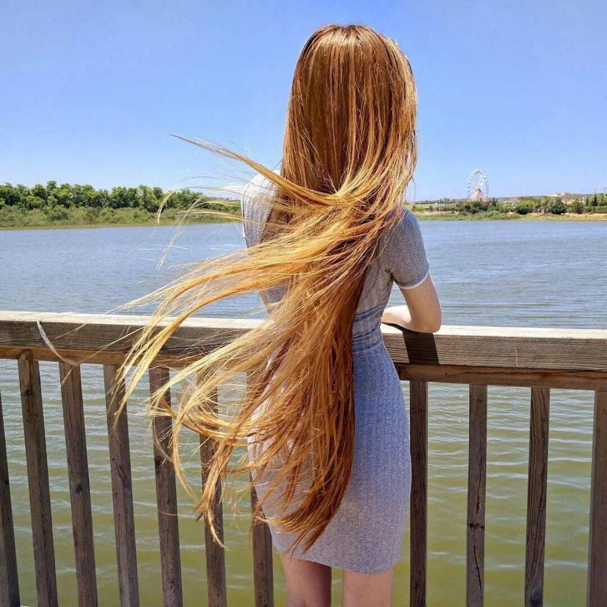 Девочки с длинными волосами #12