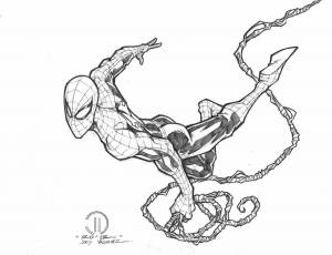 Раскраска человек паук амонг ас #11 #558016