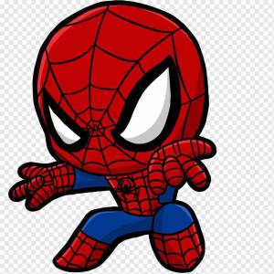 Раскраска человек паук для детей 5 лет #27 #558070