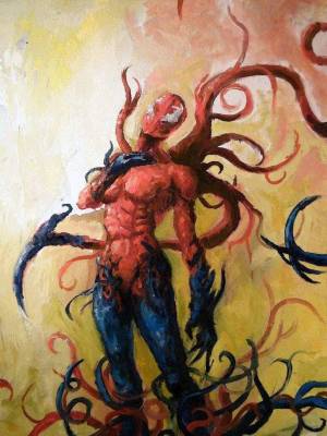 Раскраска человек паук с щупальцами #22 #558316