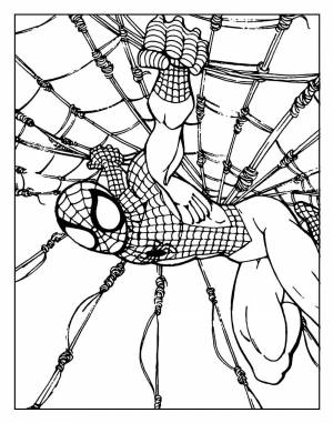 Раскраска человек паук с щупальцами #33 #558327