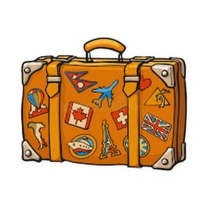 Раскраска чемодан для детей #8 #558915
