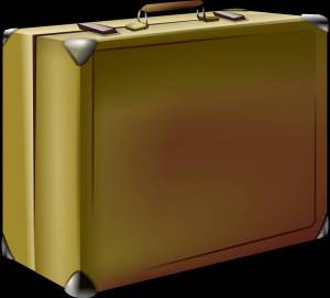 Раскраска чемодан для детей #26 #558933