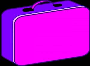 Раскраска чемодан для детей #33 #558940