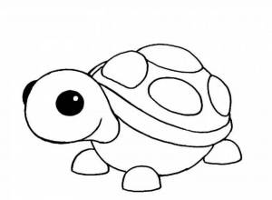 Раскраска черепаха адопт ми #2 #559083