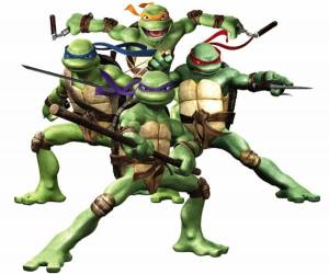 Раскраска черепаха ниндзя #13 #559163