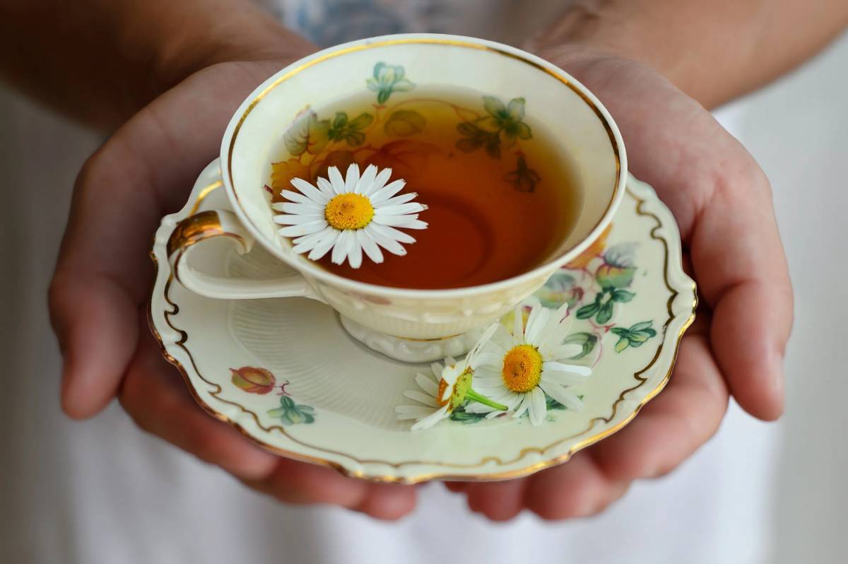 чашка чая красивое фото