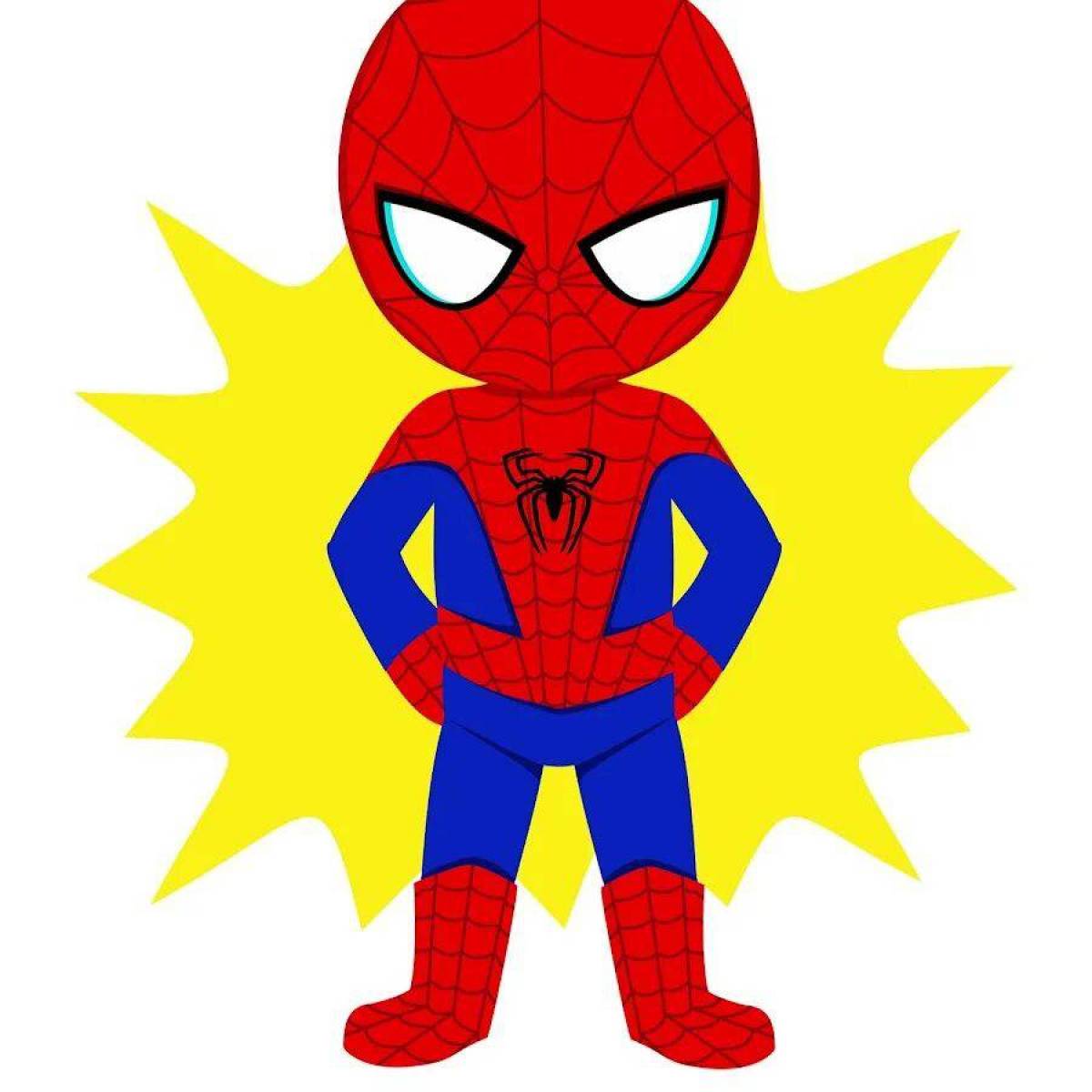 Человек паук для детей 5 лет #36