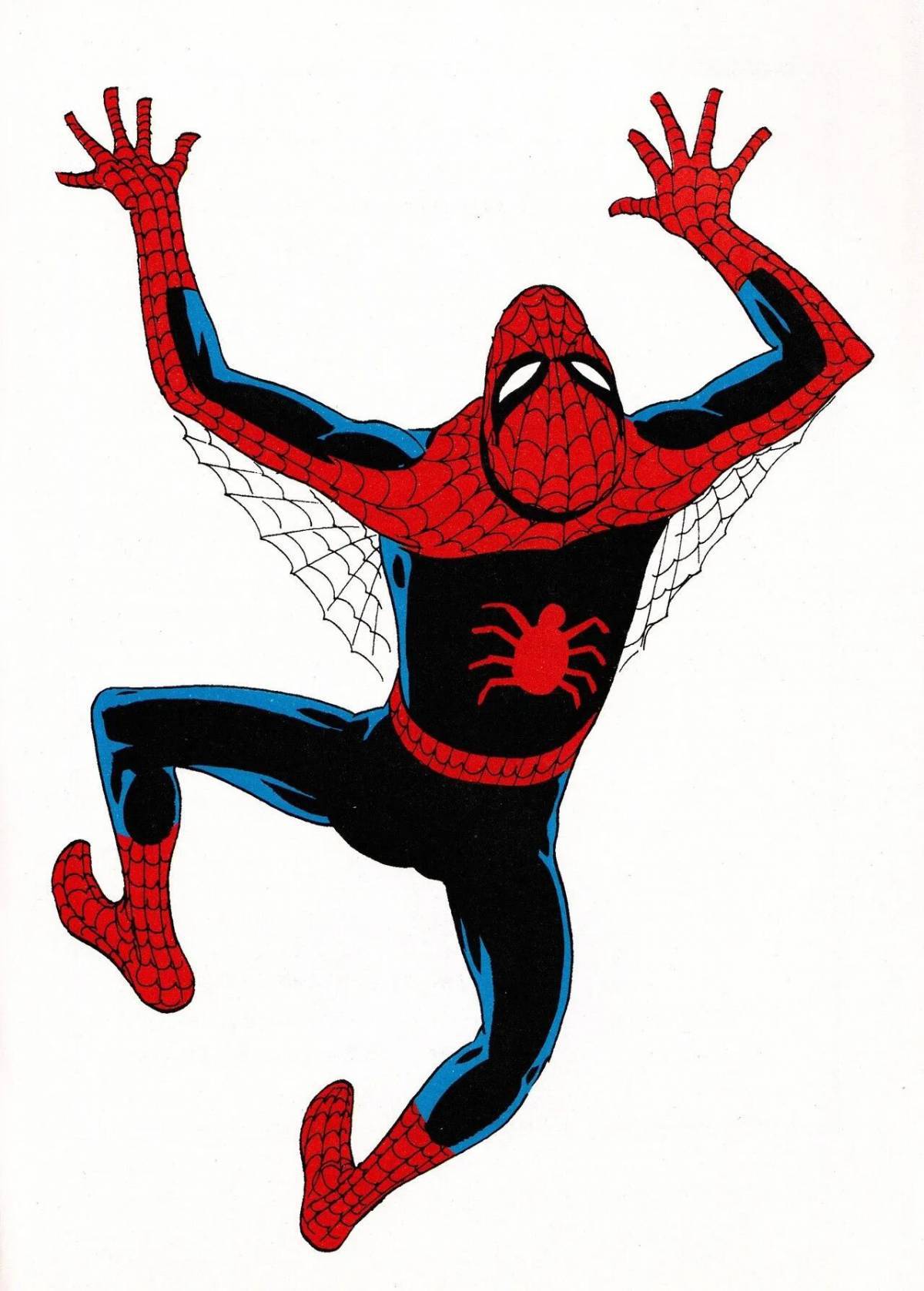 Человек паук рисунок #24