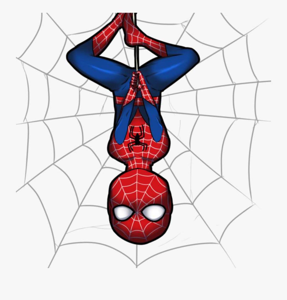 Человек паук рисунок #36