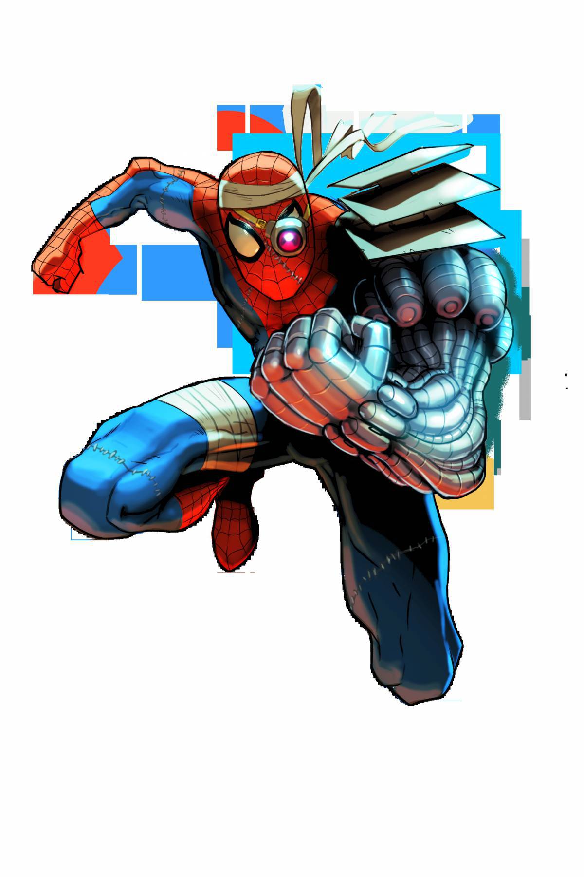 Человек паук робот #9