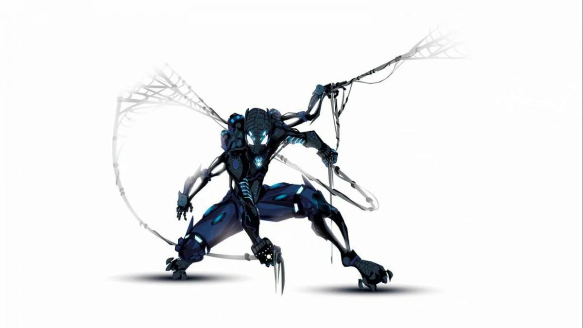 Человек паук робот #34