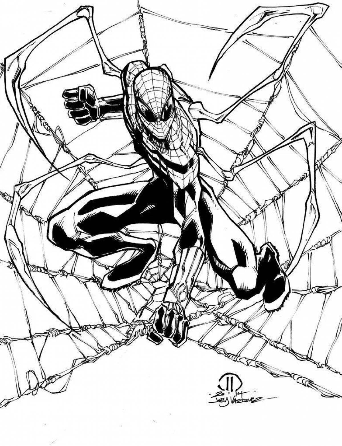 Человек паук с щупальцами #14