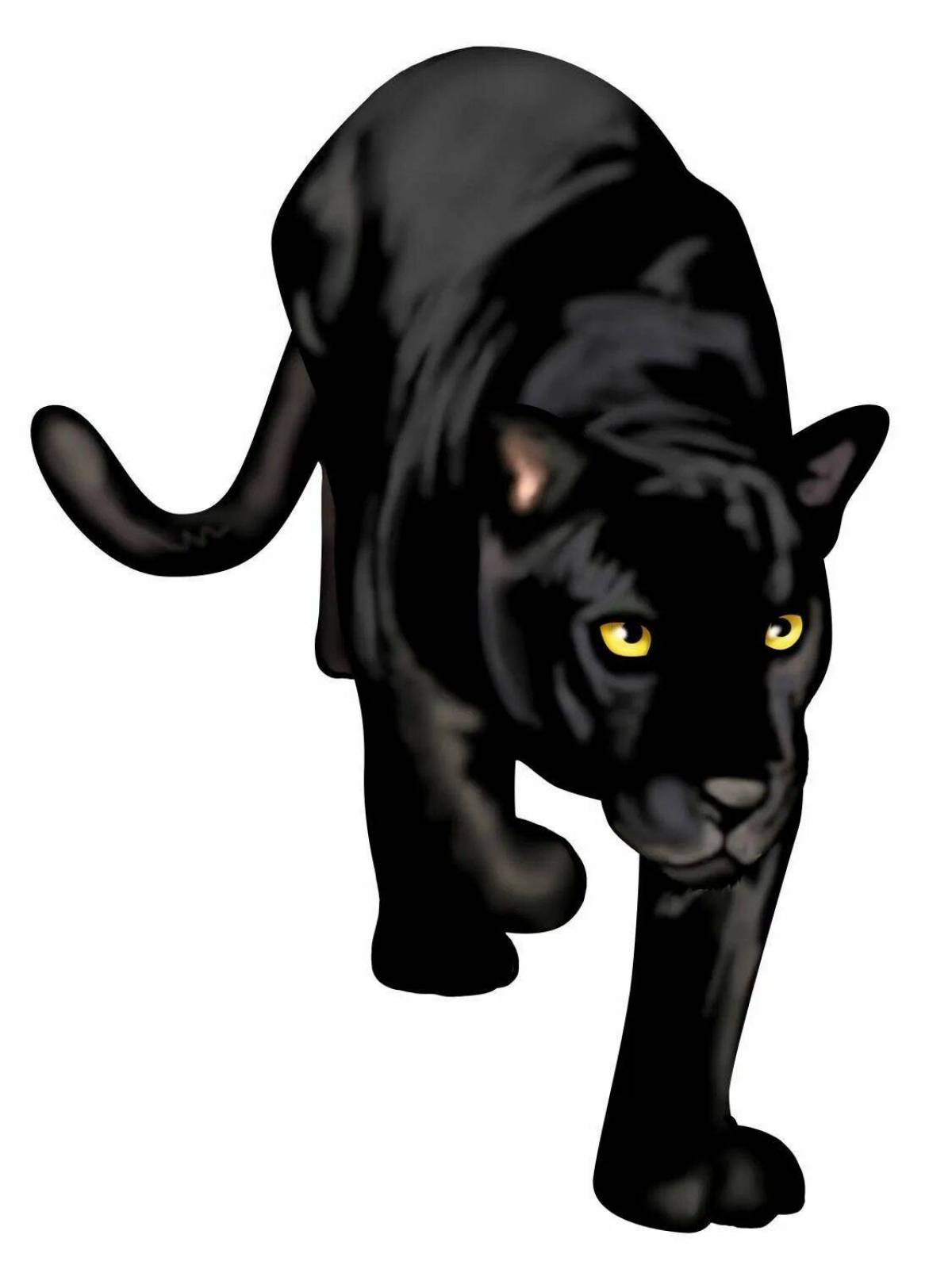 Черная пантера для детей #7