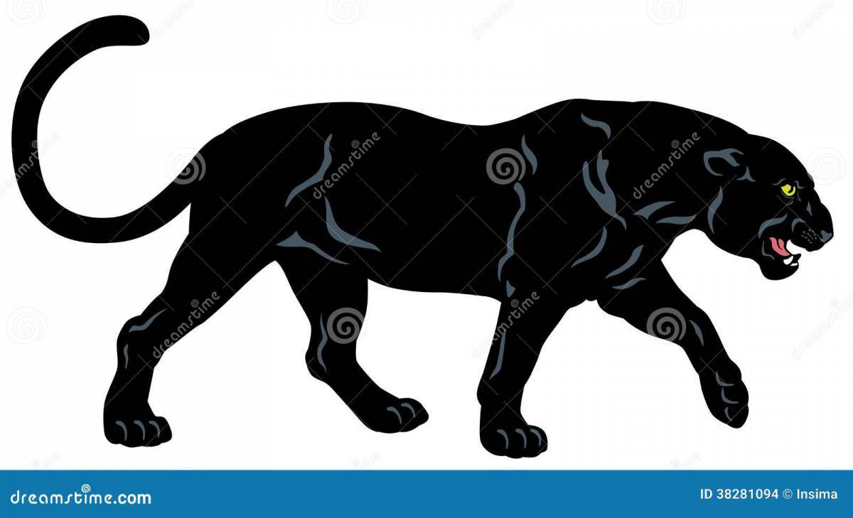 Черная пантера для детей #11