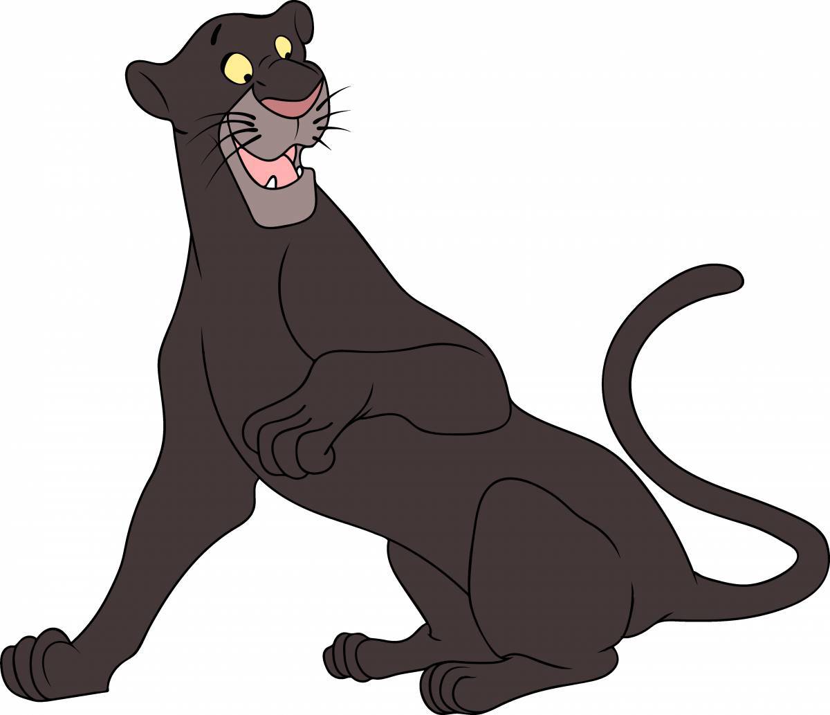 Черная пантера для детей #18