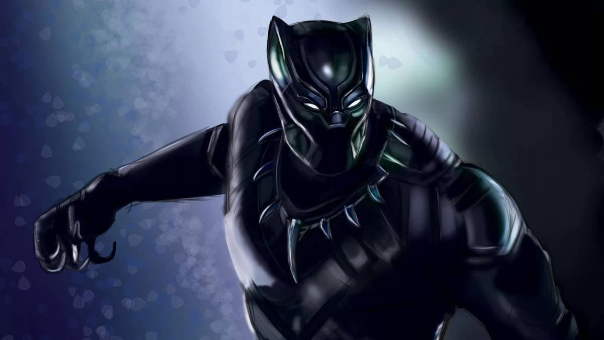Черная пантера супергерой #7