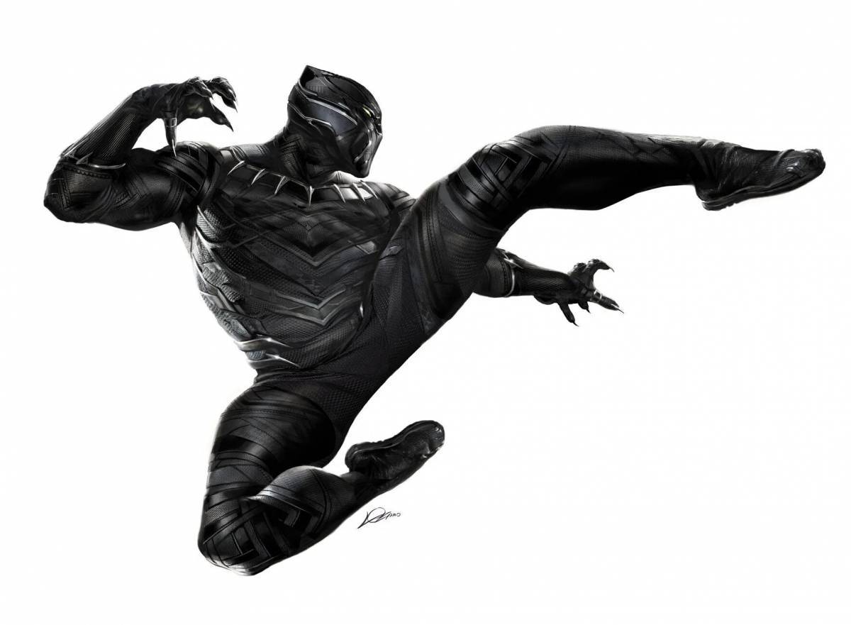 Черная пантера супергерой #12