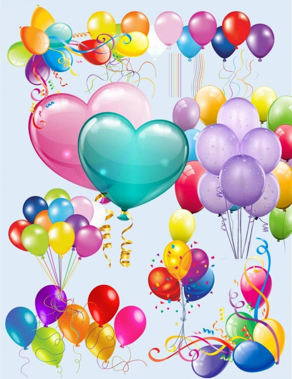 Открытки с днем рождения женщине с шарами. Воздушный шарик. Открытка шарики. Поздравительные открытки с шарами. Поздравительная открытка с шариками.