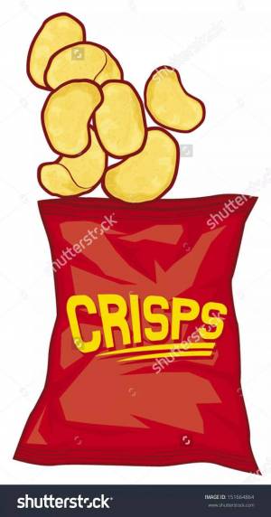 Раскраска чипсы для детей #10 #560807