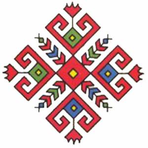 Раскраска чувашские узоры и орнаменты для детей #7 #561210
