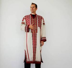 Раскраска чувашский национальный костюм #5 #561243