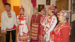 Раскраска чувашский национальный костюм #8 #561246