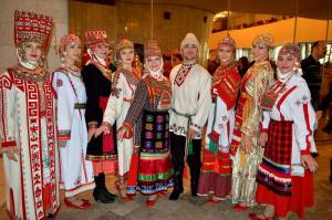 Раскраска чувашский национальный костюм #19 #561257