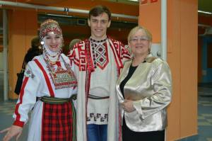Раскраска чувашский национальный костюм #30 #561268