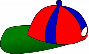 Раскраска шапочка для детей #27 #563292