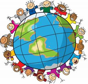 Раскраска шар земной для детей #27 #563415