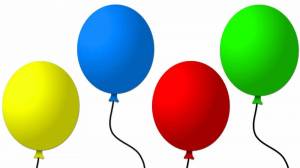 Раскраска шарики для детей 2 3 лет воздушные #13 #563580