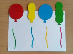 Раскраска шарики для детей 2 3 лет воздушные #26 #563593