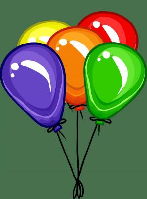 Раскраска шарики для детей 2 3 лет воздушные #28 #563595