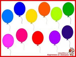 Раскраска шарики для детей 2 3 лет воздушные #31 #563598