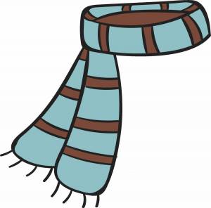 Раскраска шарфик для детей #33 #563817