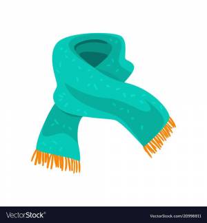Раскраска шарфик для детей 3 4 лет #25 #563842