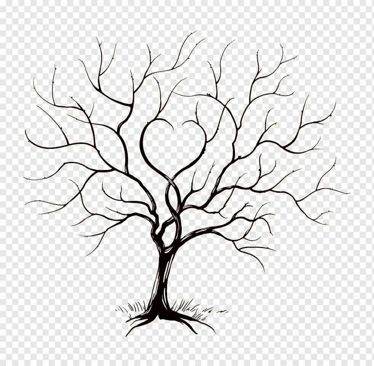 Шаблон дерево #36