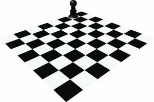 Раскраска шахматная доска для детей #21 #564090