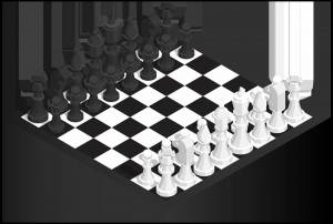 Раскраска шахматная доска для детей #27 #564096
