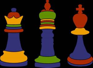 Раскраска шахматные фигуры #9 #564105